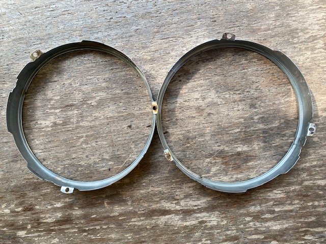 Cerclage De Phare Original HELLA Pour Porsche 911 & 912